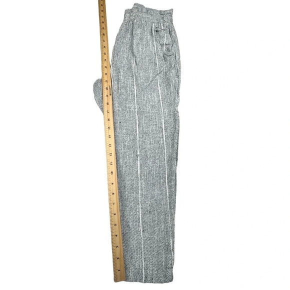 Free People Wild Coast Woven Crop Pants. High Waisted. Size 2. (No Belt) - Picture 10 of 12